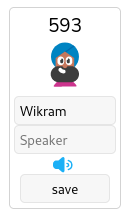 Vikram -> Wikram How Vikram can be changed to Wikram