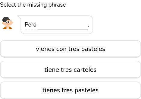 Select Phrase Example of Select Phrase exercise